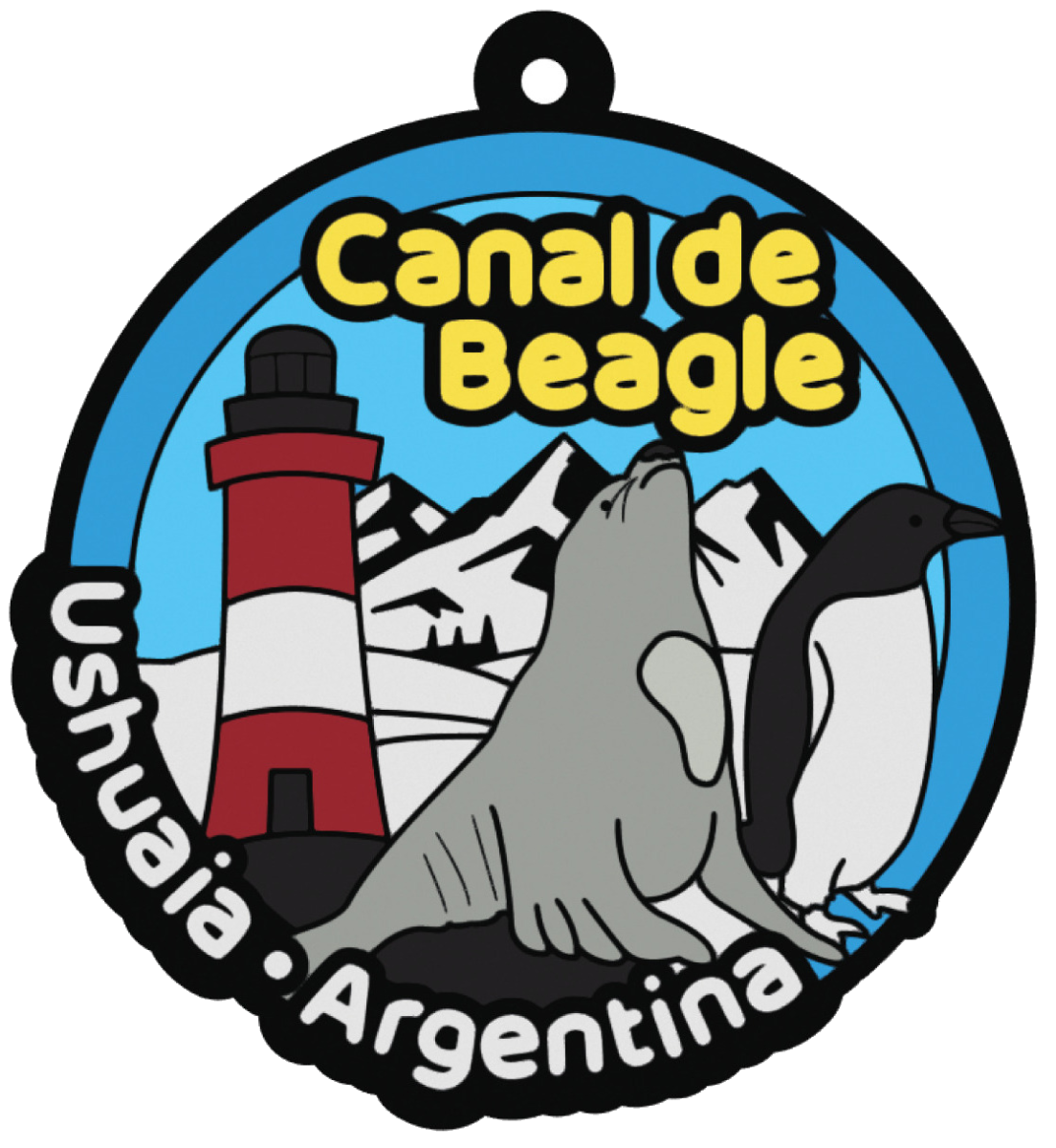 Chaveiro Canal de Beagle